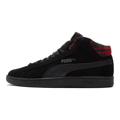 Smash V2 Mid WTR Plaid - Black Unisex Sneakers High-Risk-Red Castlerock 385174-01