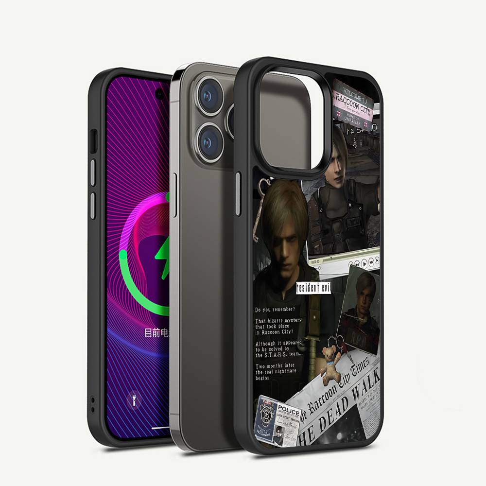 Game R-Resident E-Evil Magnetic Wireless Phone Case For IPhone 17 16 15 14 Plus 13 12 11 Pro Max iPhone 12