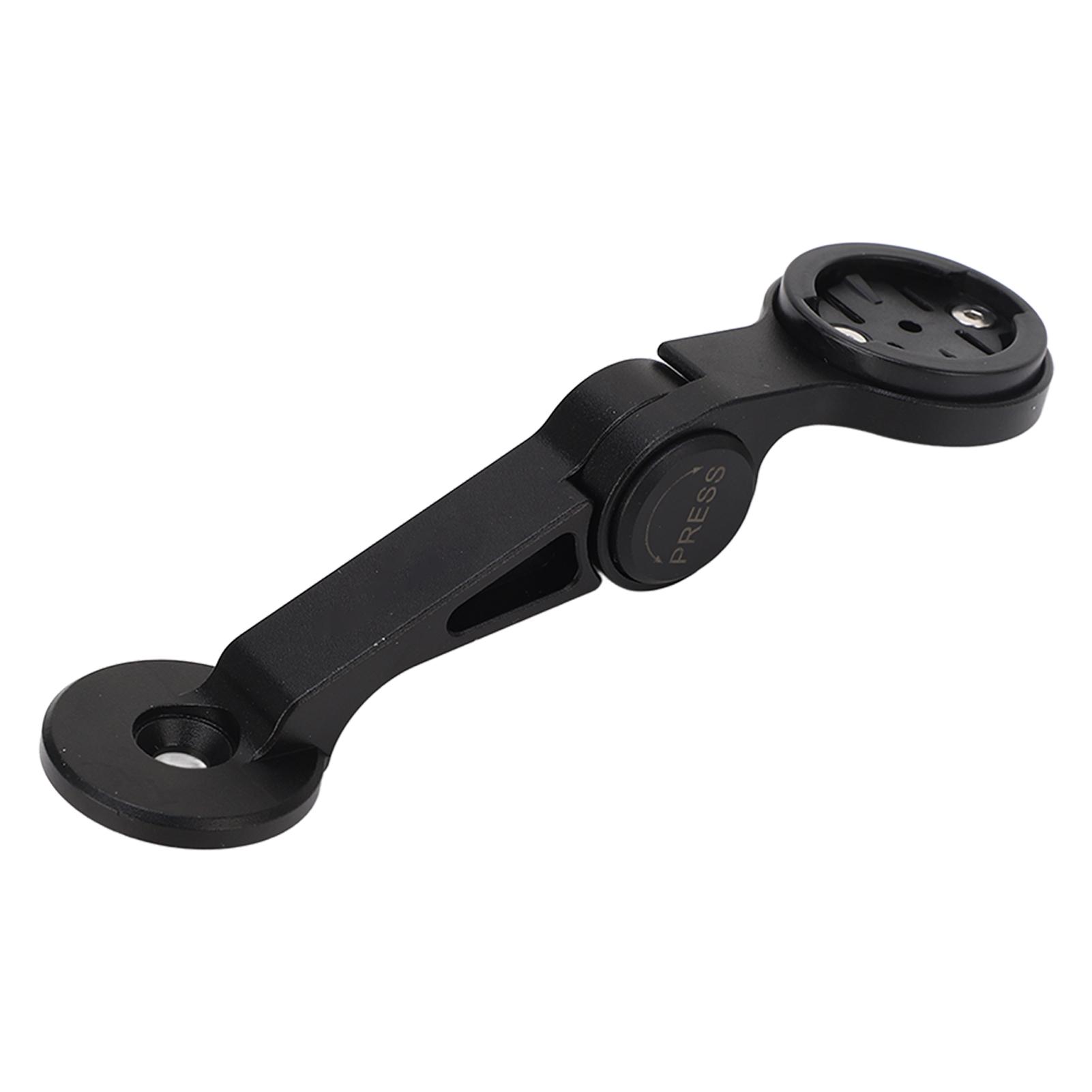 

Регулируемый угол Вынос руля с креплением спереди Алюминиевый сплав Вынос руля Удлиненное крепление для велокомпьютера для Blackbird