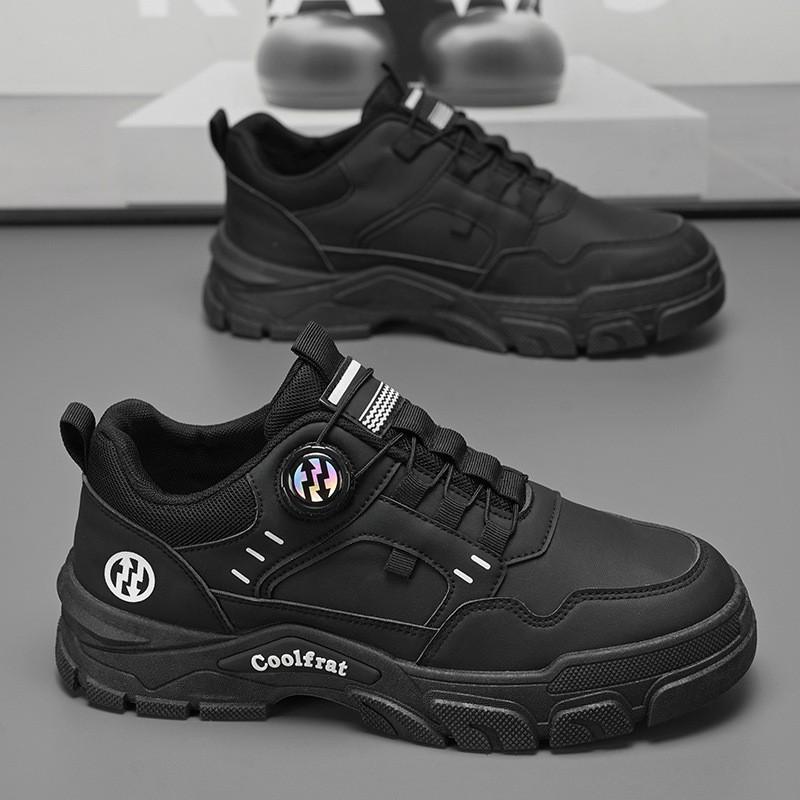 

Labor Insurance Shoes Autumn Rotating Buttons Martin Casual Working All-matching Outdoor Men s Durable 44