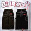 Jeans da Uomo Vestibilità Rilassata Denim Lavato Vintage Con Stampa Grafica Gamba Dritta Pantaloni Streetwear Autunno