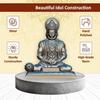 4.5 Inch Bajrangbali Statue with Gada/Hanuman Ji/Sankat Mochan/God Idols for Home/Car Dashboard/Office Desk/Murti for Home Decor/Spiritual