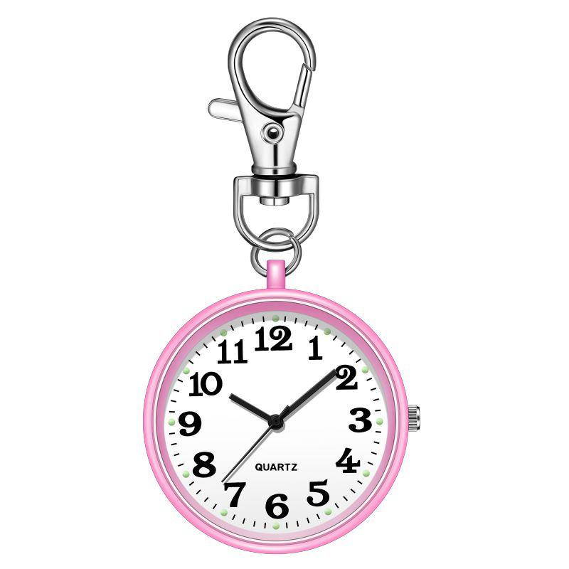 

Портативный стильный брелок для студентов: Простой и Шикарный Предмет для Экзамена Pink Case White Face