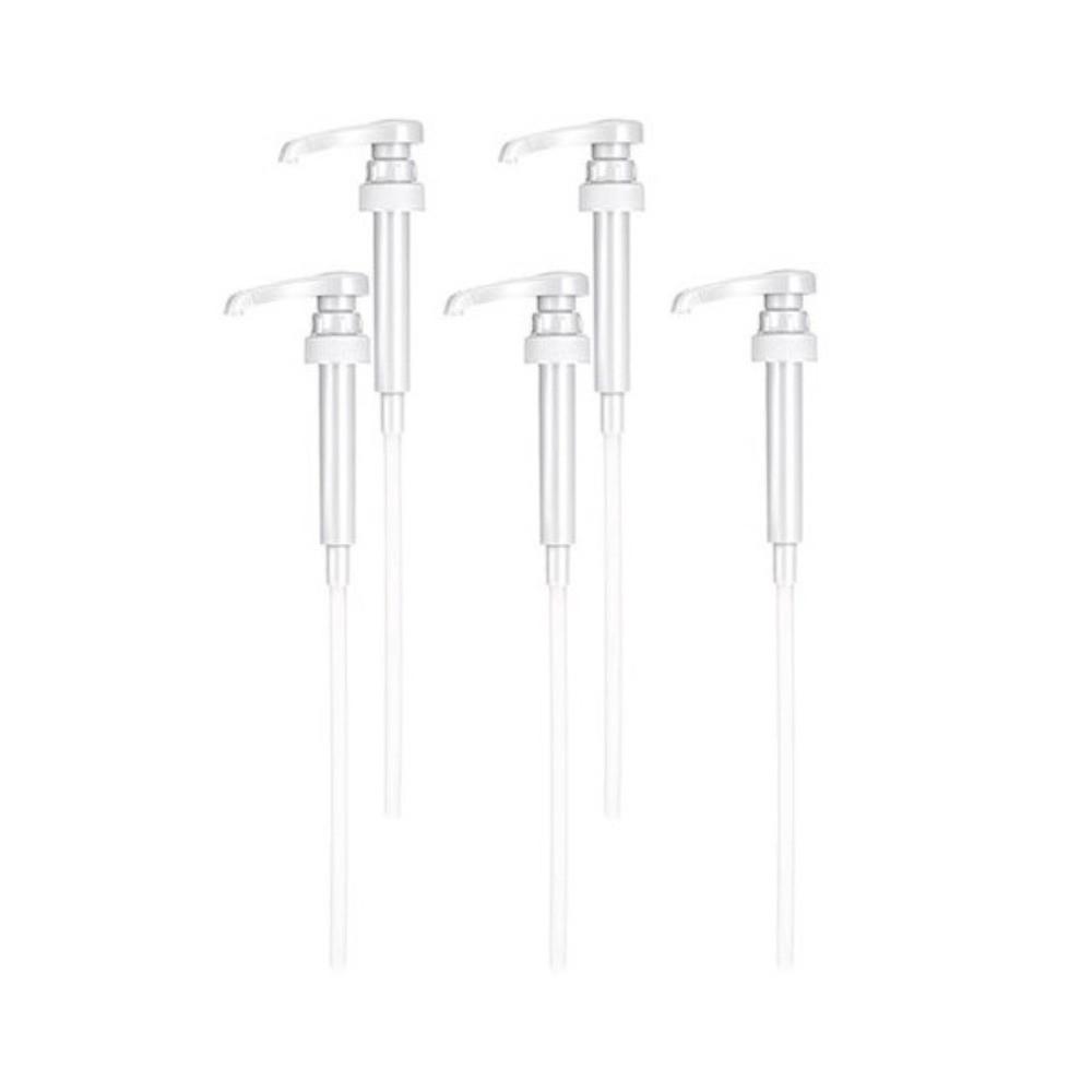 5pcs 10cc Syrup Pump Condiment Dispensing Liquid Pump Dispenser Hand-press Bottle Pump  Kitchen