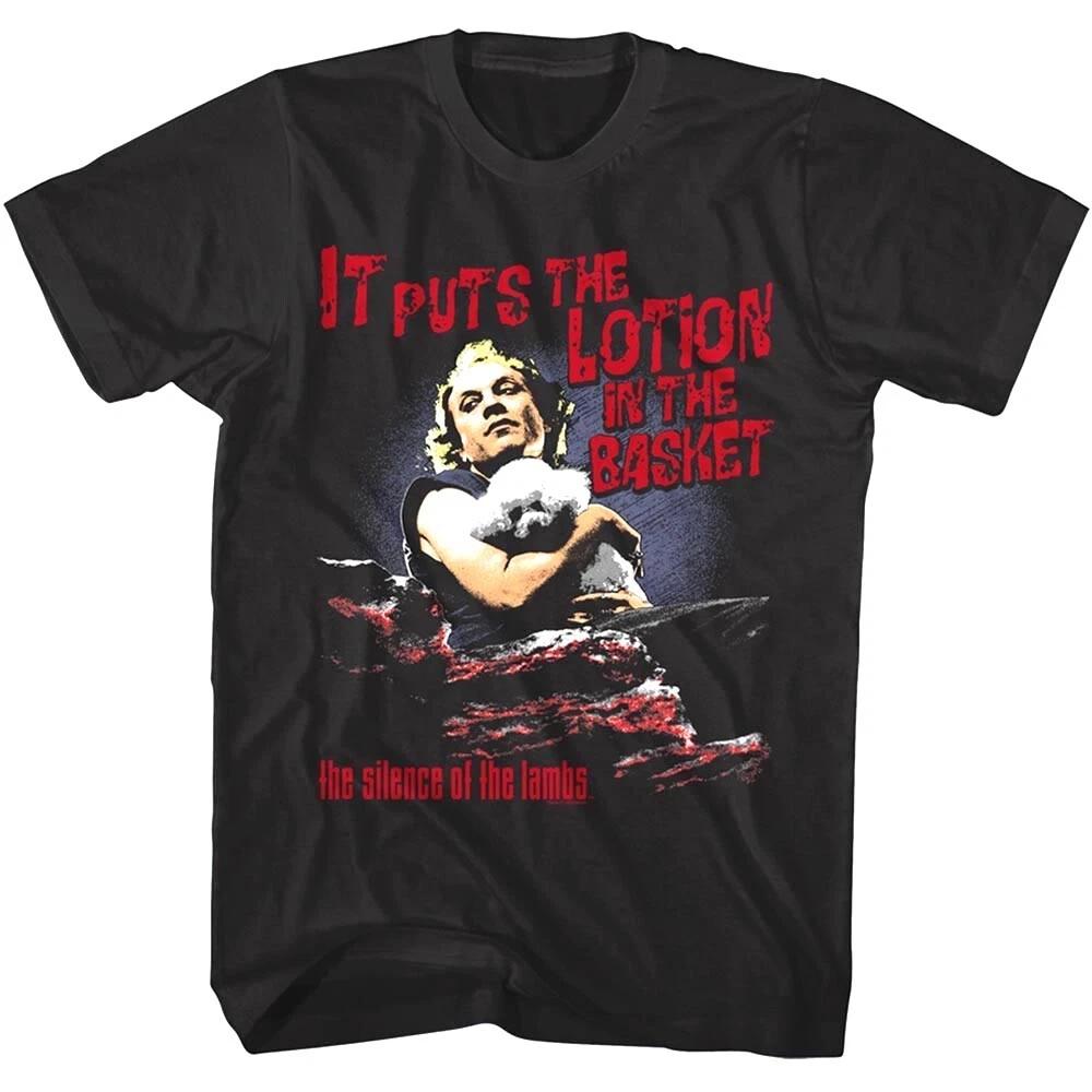 

Silence of The Lambs It Puts the Lotion in the Basket Men s T Shirt Buffalo Bill M