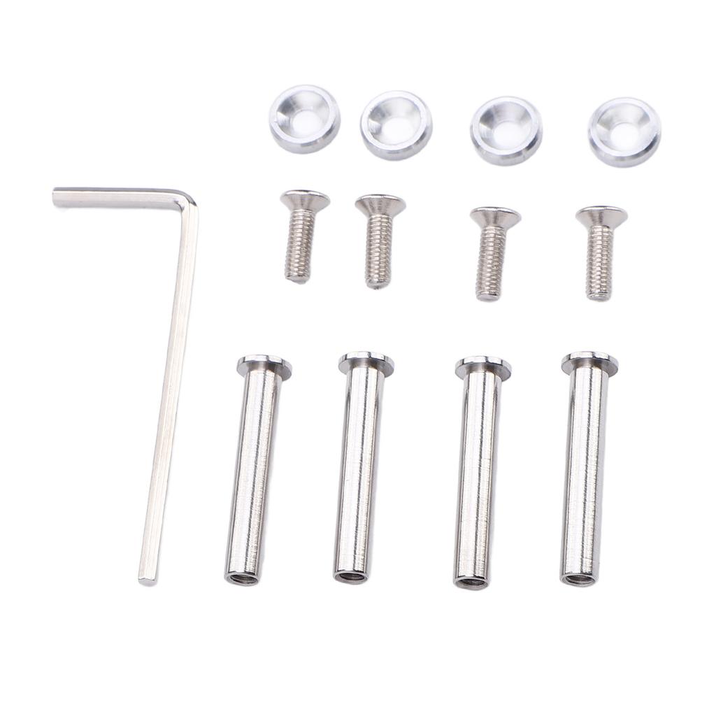 Computer Case Fan Screws Color Anodizing CPU Fan Screws Stainless Steel PC Cooling Fan Mount Screws