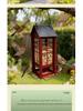 Comedouro Popular de Pássaros em Ferro: Decoração Criativa para Jardim ao Ar Livre