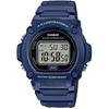 Casio Quartz Fitness Watch with Resin Strap, Blue, 25.5 (Model: W-219H-2AVCF)