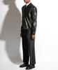 Seuteulaikeu Elegant Pintuck Trousers (Charcoal)