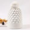 Big Head Size Warm Knit Hat Autumn Winter Fashion Casual Ear Protection Hat