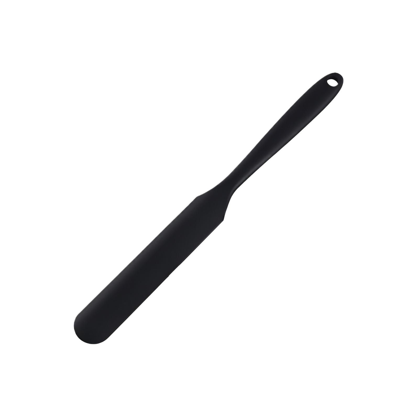 

Long Spatula, Kitchen Baking Cake Cream Mixer, And Cheese Scraper One Size чёрный