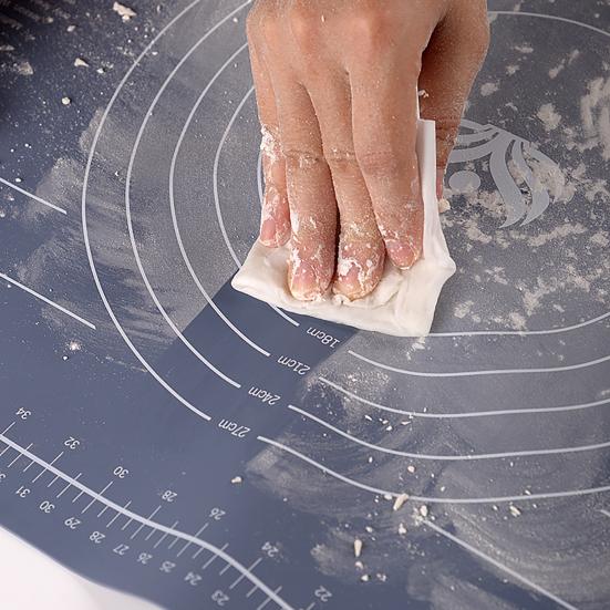 Useful Non-Fading Baking Lightweight Cookie Cake Baking Mat Tool for Kitchen Dough Rolling Pad