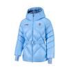 Li Ning Hooded Logo Letter Spring Down Jacket Women Outerwear AYMW604-1