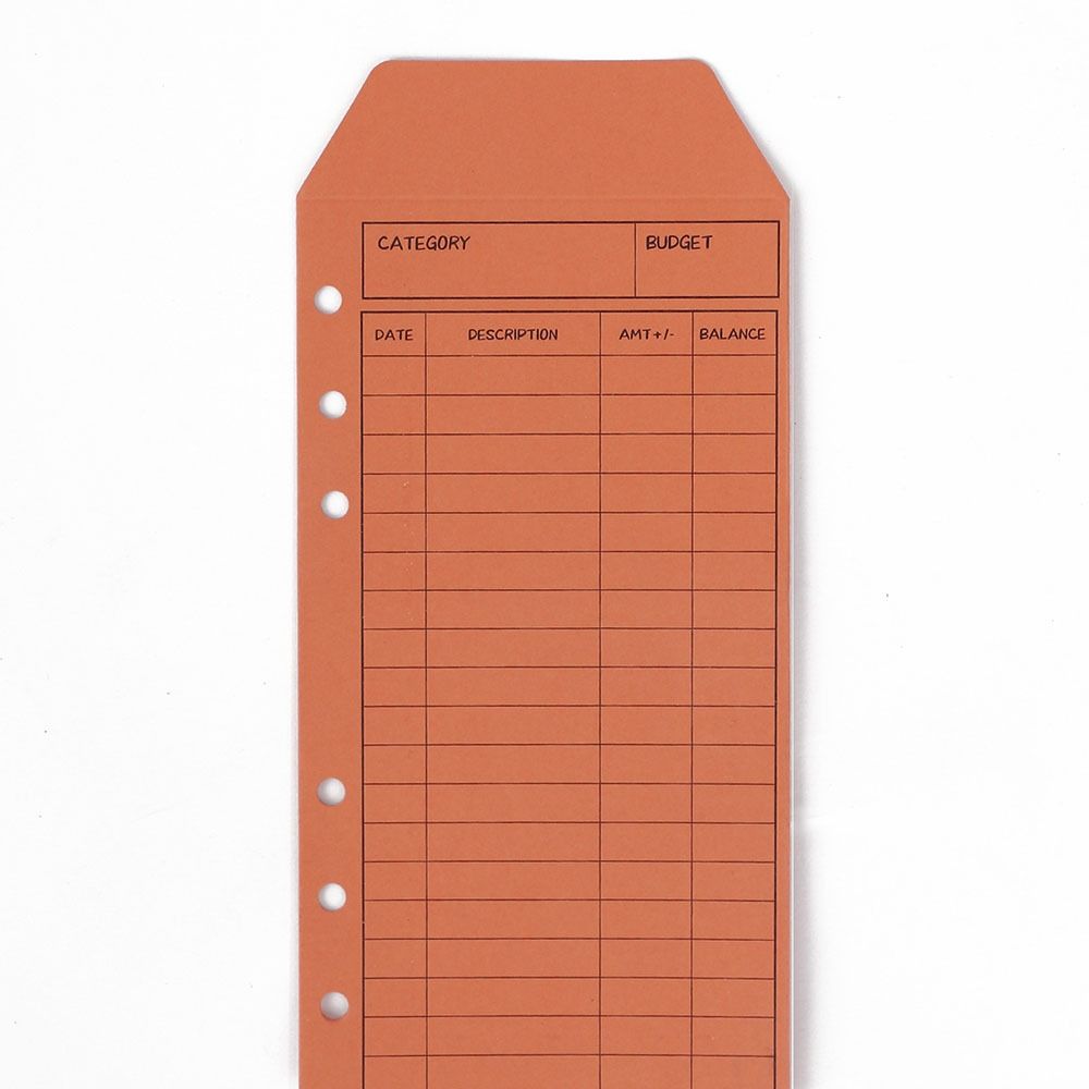 Kawaii Budget Envelopes Money Saving A6 Binder Budget Planner Office Supplies