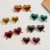 Heart Shaped Sunglasses For Children Boys Girls Ultraviolet-Proof Sunglassese Outdoor Cute Cartoon Eyewear