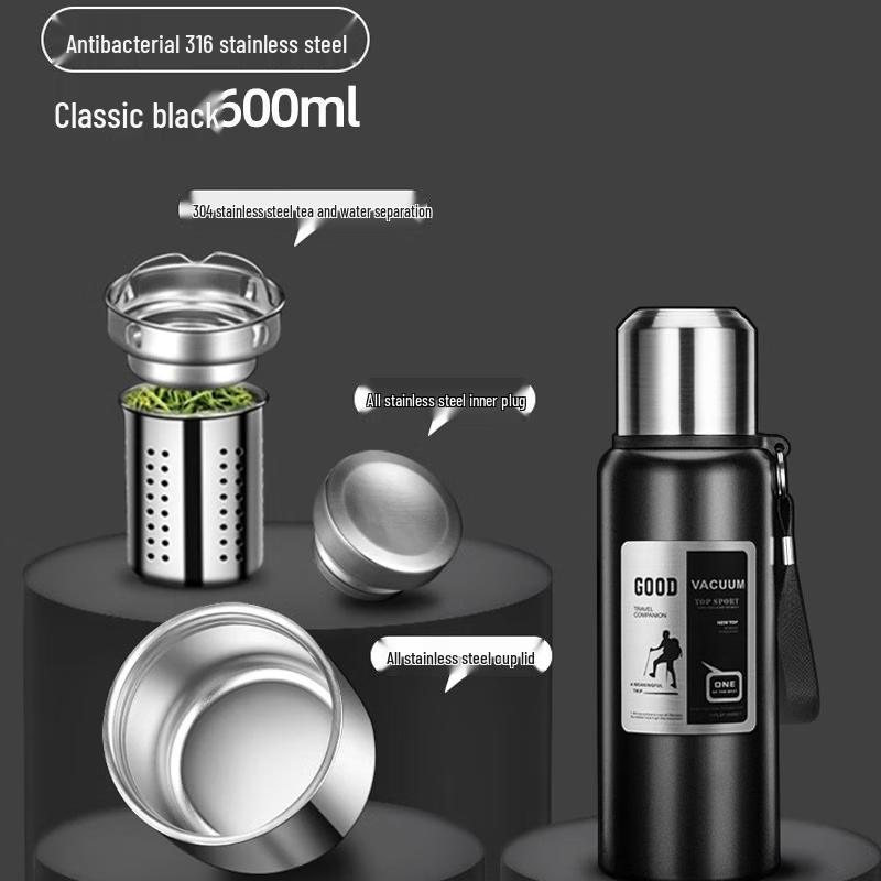 Haofeng 316 Stainless Steel Vacuum Insulated Portable Thermos Bottle