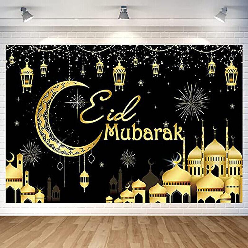 Photo Background High-quality Party Decoration Family Room Decor Foldable Eid Backdrop For Celebration Home Decor Photography