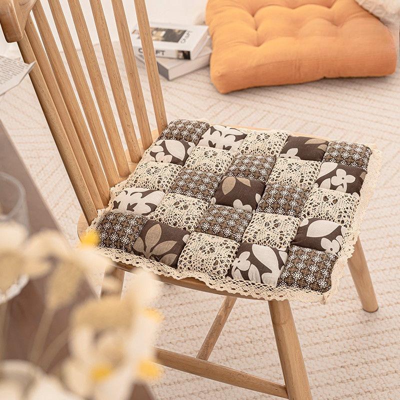 Lace Non-Slip Chair Cushion Pad for Dining and Living Room