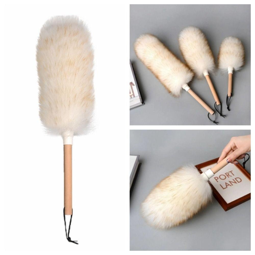 High Quality Dust Duster Brush Soft Cleaning Brush Daily Use Wool Duster  Sweeping Dust