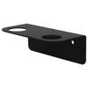 Wall Mount Soap Dispenser Holder Stainless Steel Punch-Free Installation for Bathroom Kitchen Home Hotel Black