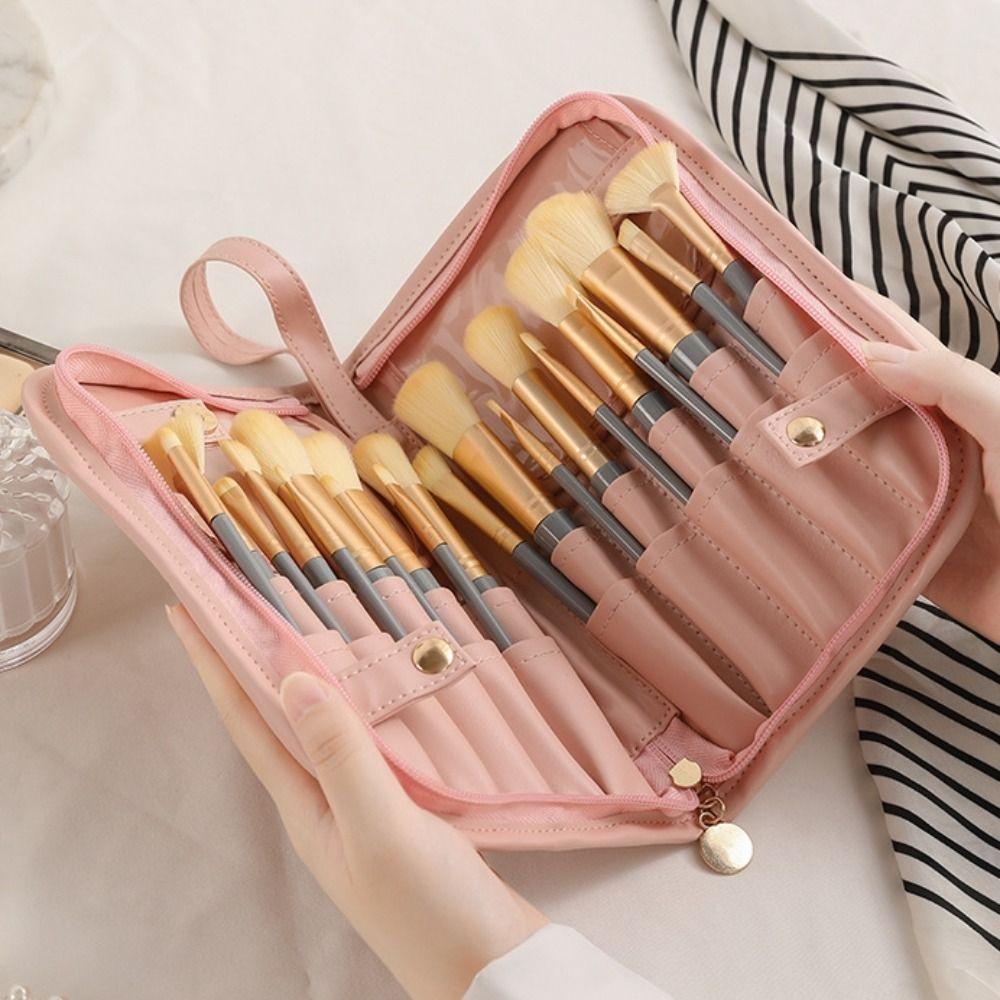 Portable Makeup Brush Holder Dustproof Cosmetic Brush Protective Case  Makeup Artist