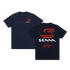 Ayrton Senna Vintage Tshirt Racing Brazilian Graphic Oversized Breathable Cotton Men T Shirt New Tee Tshirt Womens Tops