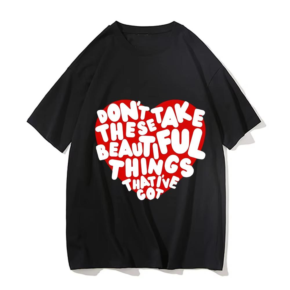 

Benson Boone Beautiful Things Men T-Shirt Oversize 100% Cotton Graphic Korean Summer Y2k Tops Tees Hip Hop Short Sleeve Harajuku 5XL різнокольоровий