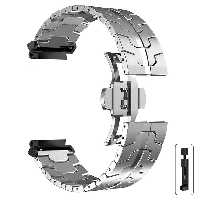Luxucy Stianless Steel Strap For Amazfit T-rex 3/2 Trex Pro Watch Metal Band Correa For Huami Amazfti TRex Watchband Accessories