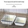 Anti-Splash Closed Cat Litter Box with Liner Bags