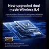 Lenovo TH53 TWS Bluetooth V5.4 Earphone HIFI Sound Effect Music Headphone 22H Long Battery Life Gaming Headset With HD Calls Ergonomic Headset