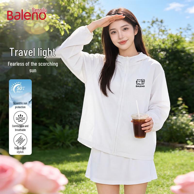 Baleno Women s UPF50+ Lightweight Sun Protection Hoodie Jacket XL