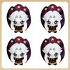 //New 10Cm The Freak Circus Freaks Pierrot Plush Anime Plush Pendant Backpack Keychain Accessories Doll Decora Christmas Gifts