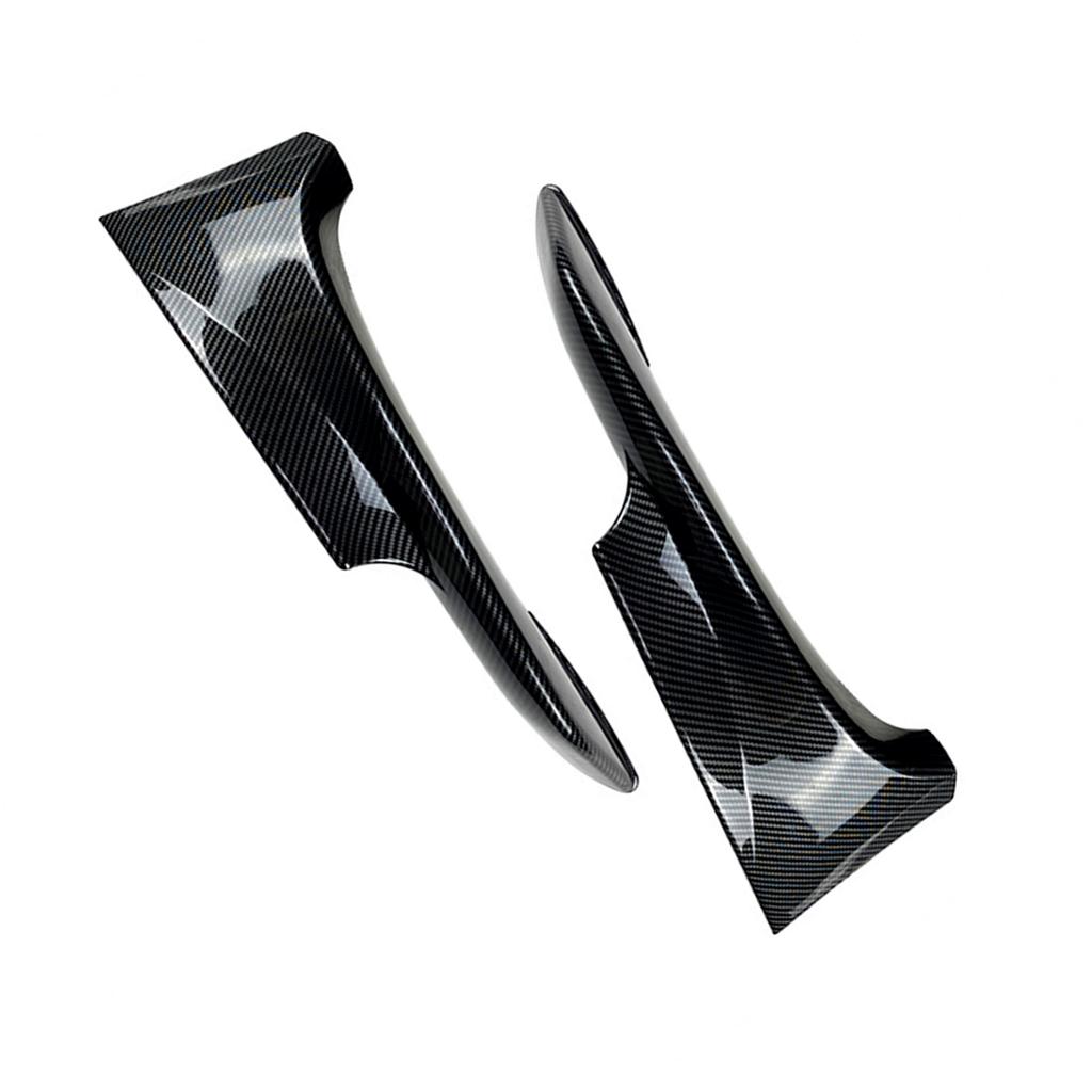 Car Front Bumper Side Splitter Cover Air Vent Intake Lower Spoiler Canards For BMW 3 Series E92 E93 LCI M Sport 2010-2014 M-Tech