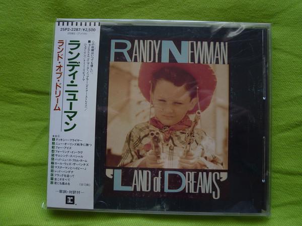 CD RANDY NEWMAN  Land Of Dreams 25P22287 Reprise Records 1988 Япония Рок Б/у