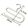 1/2pcs New Clothes Hanger Hook,Multi-functional Metal Hanging Hooks for Storage Scarf Bra Bags Ties,Hat Storage Organizer Holder