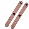 2 Pezzi Fibbia di Fissaggio per Spallaccio Senza Foratura Accessorio di Ricambio per Spallaccio Fibbia Accessori per Borse Fibbia Fissa