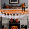 Halloween Ghost Hanging Decoration Small Flying Ghost Tree Ornament Rustic White Cloth Ghost for Haunted House Yard Tree Decor