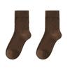 Women's 90% Pure Wool Merino Mid-Calf Socks - Warm, Thick, and Cold-Resistant for Autumn & Winter Hiking