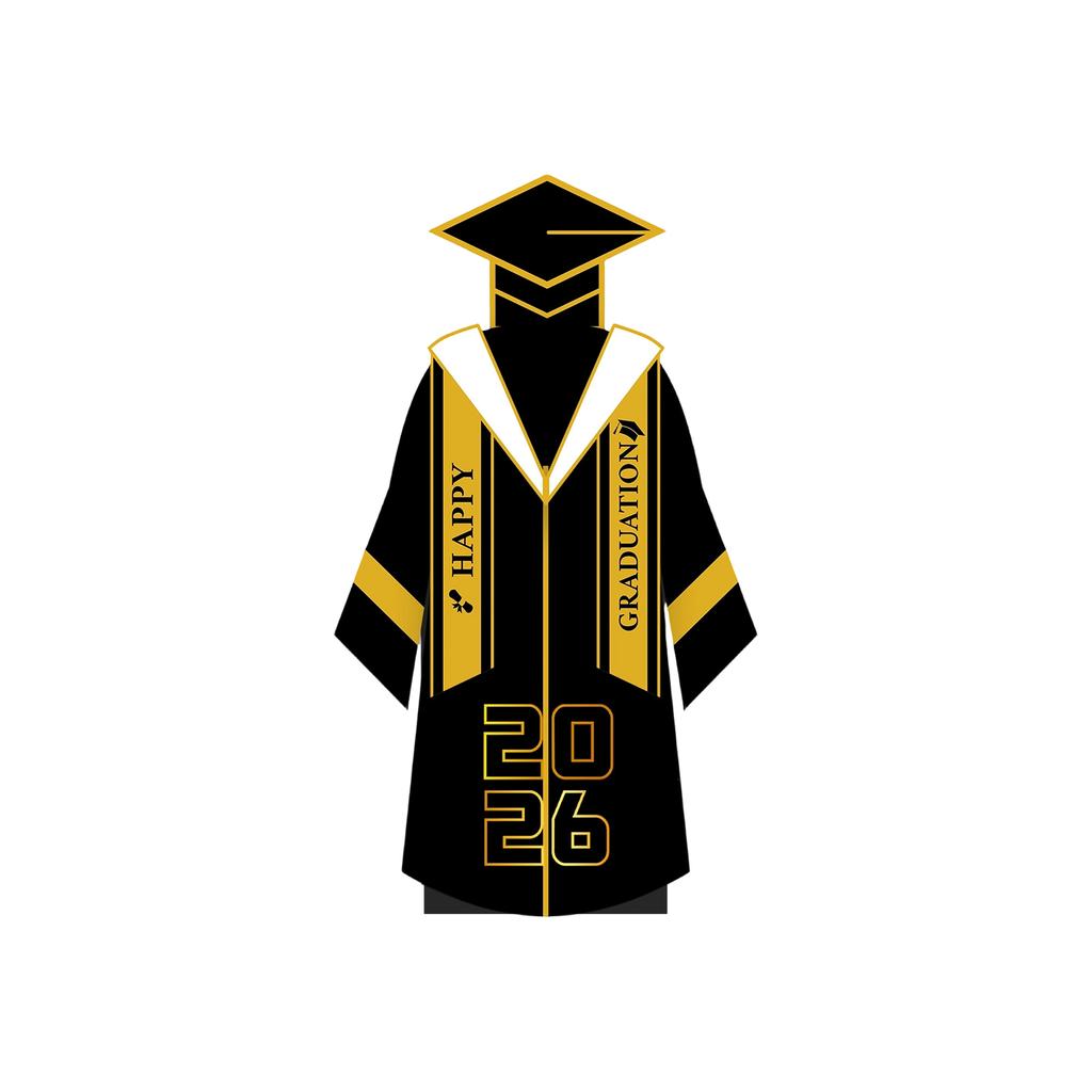 Black And Gold Bachelor's Uniform Card Money Withdrawal Decoration Graduation Gift Party Gift Gift Box