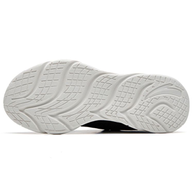 Anta Comfortable Breathable Mesh Running Shoes Women Sneakers Black Gray 122235571-1