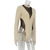 Women's Sexy Tight Mesh Stitching See-through Onesie Fashion Spice Girl High-grade Long-sleeved Base Shirt