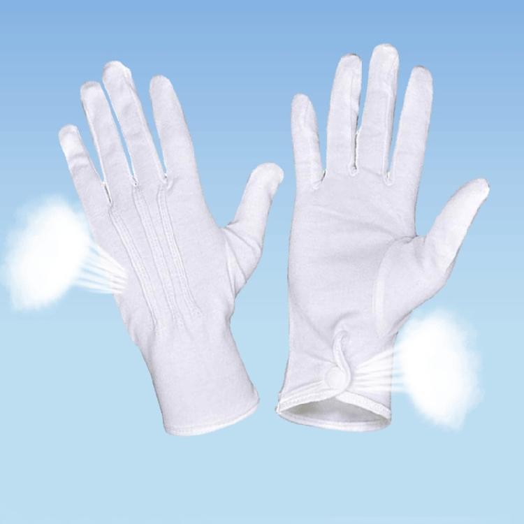 Classical White Gloves for Performances, Business Meetings, and Speeches Restaurant Waiter Waitress Cotton