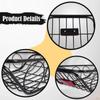 Rear Basket Cargo Carbon Steel Easy to Install Luggage Storage Organizer Dogs Carrier for