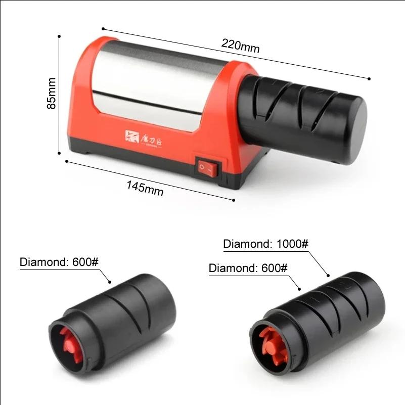 TAIDEA Professional Knife Sharpener New Upgraded Sharpening Tool System Kitchen Gadget with 360/600/1000 # Grit.