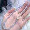 Retro Cigarette Purple Small Sugar Cube Bracelet Women's Cold Temperament White Double-layer Bracelet Design Sense Simple Personality Versatile