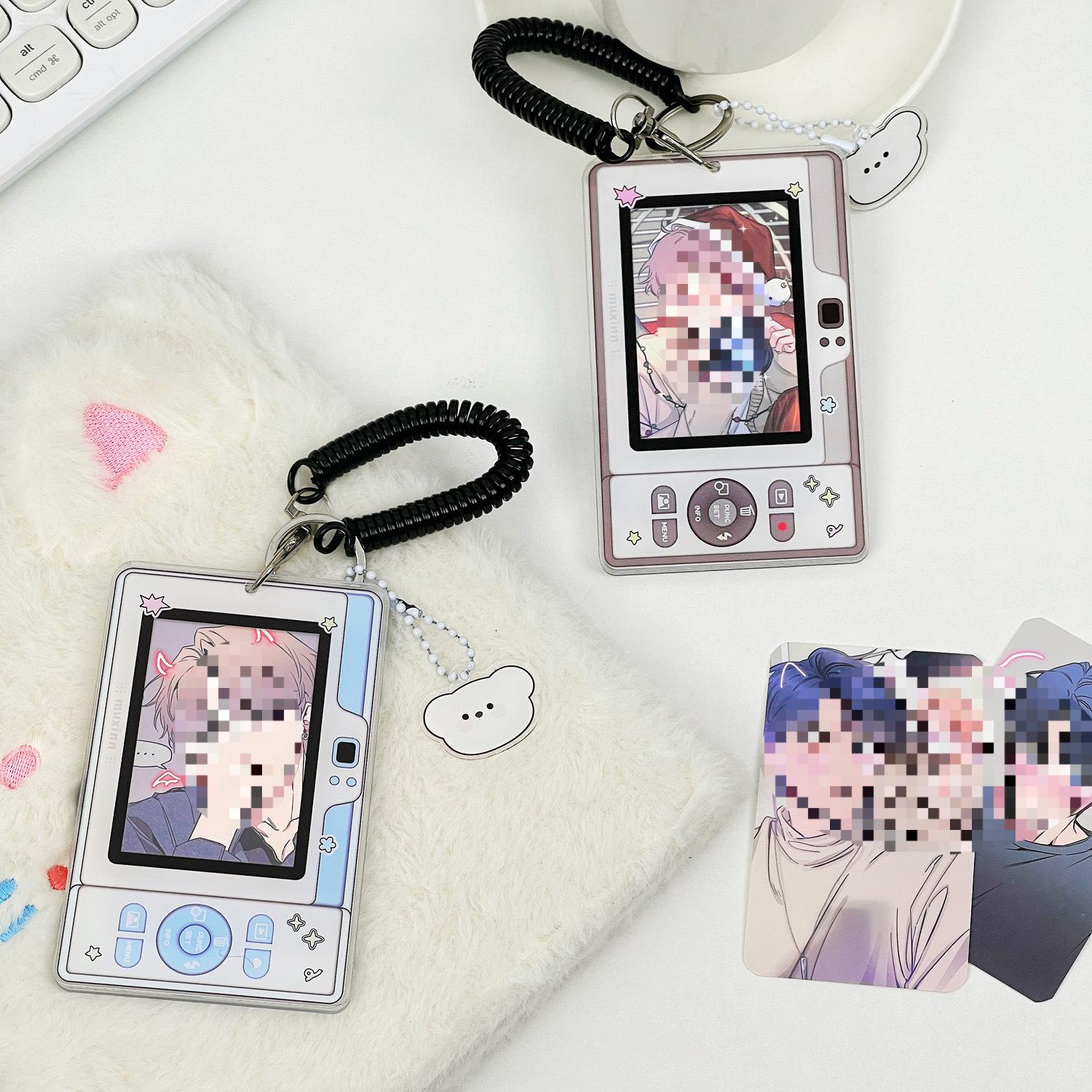 Акриловый держатель для фотокарточек Kpop Idol держатель для карт прозрачный Poca рукава — фото 6