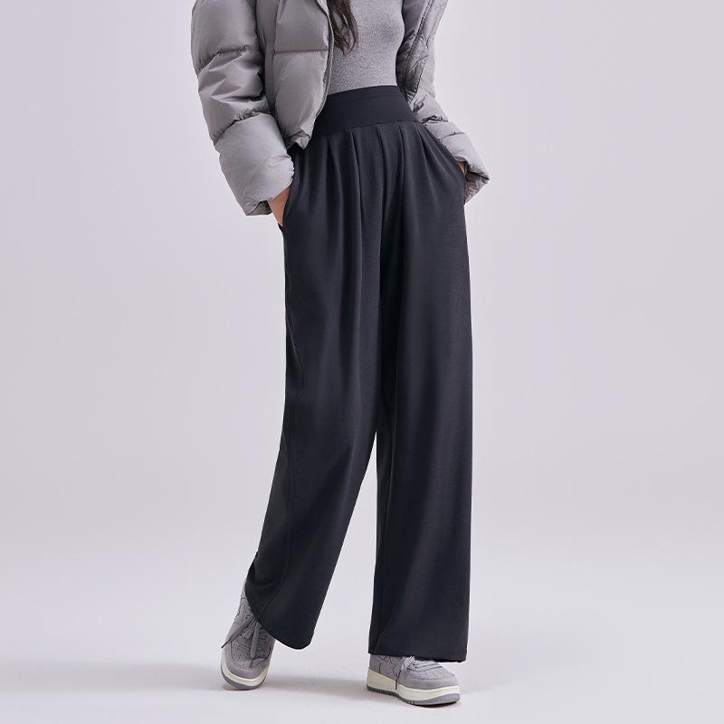 Maternity pants loose spring and autumn winter home pants new high waist large size maternity casual pants maternity wide leg pants