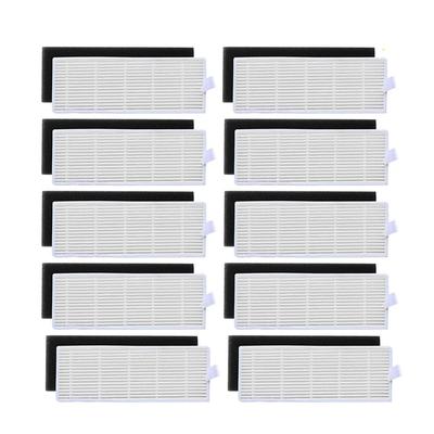 10 Stück. Baumwoll-HEPA-Filter für ilife A4s A6 A4 A40, Ersatzfilter für Saugroboter