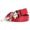 Fashion Belts LOVE Hurt Heart Arrow Metal Buckle Cowskin Genuine Leather Belt Rock Decorative Waistband For Women Man Gift