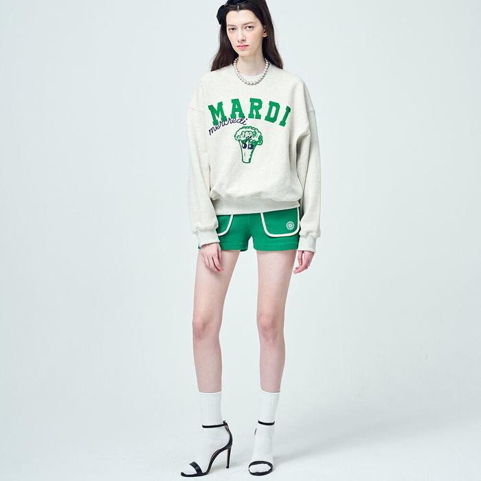 [Mardi mercredi] Sweatshirt Broccoli_oatmeal
